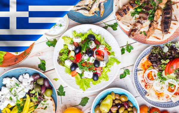 Menu tipico GRECO per 2 persone -52% di sconto