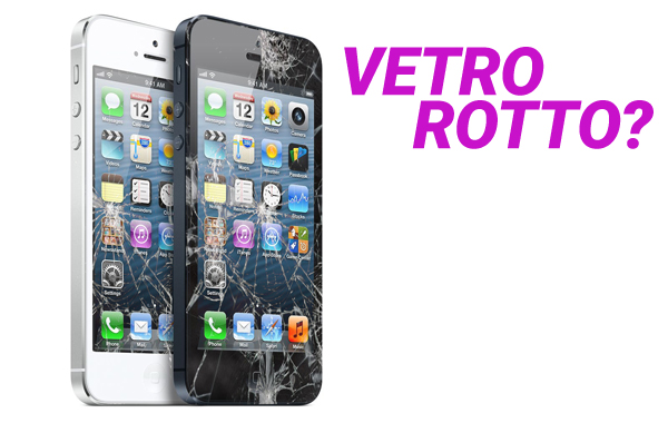 Riparazione VETRO + LCD iPhone 5/5c/5s -43% di sconto