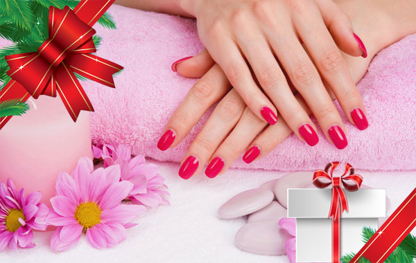 Manicure e applicazione smalto semipermanente "REGALO NATALE" -50% di sconto