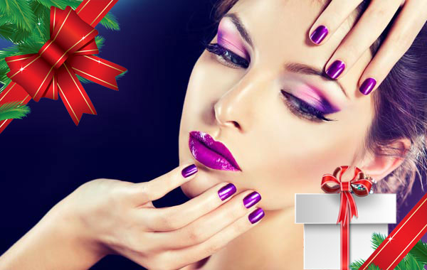 Manicure e smalto semipermanente "REGALO NATALE" -54% di sconto
