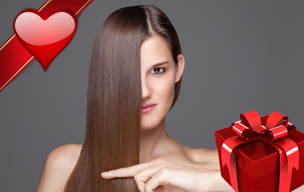 Pacchetto 4 shampoo e 4 pieghe moda "REGALO SAN VALENTINO" -75% di sconto