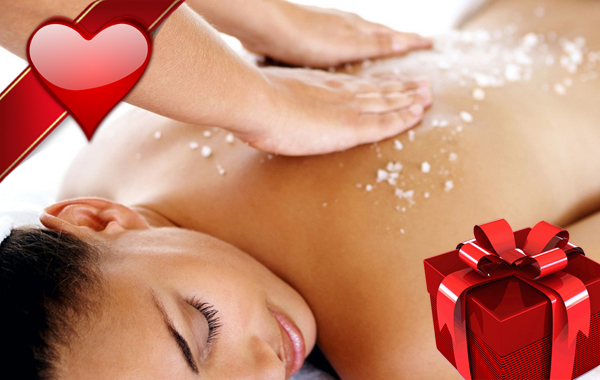 Trattamento corpo con sali del Mar Morto e massaggio "REGALO SAN VALENTINO" -50% di sconto
