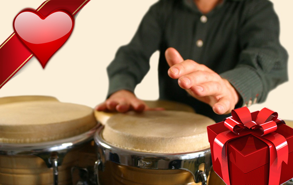 Corso di Percussioni: 6 lezioni private "REGALO SAN VALENTINO" -75% di sconto