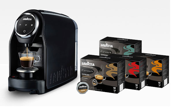 Macchina da caffè Lavazza con 236 capsule -40% di sconto