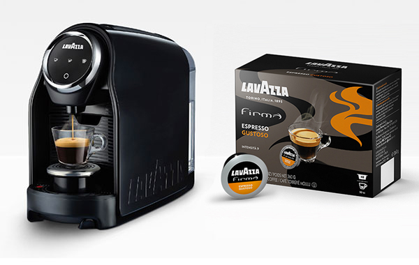 Macchina da caffè Lavazza con 84 capsule -0% di sconto