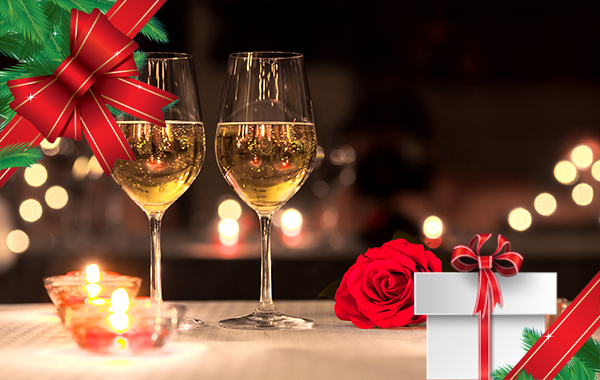 Menu cena a lume di candela per 2 persone “REGALO NATALE” -57% di sconto