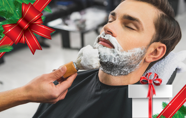 Taglio capelli e barba UOMO "REGALO NATALE" -50% di sconto