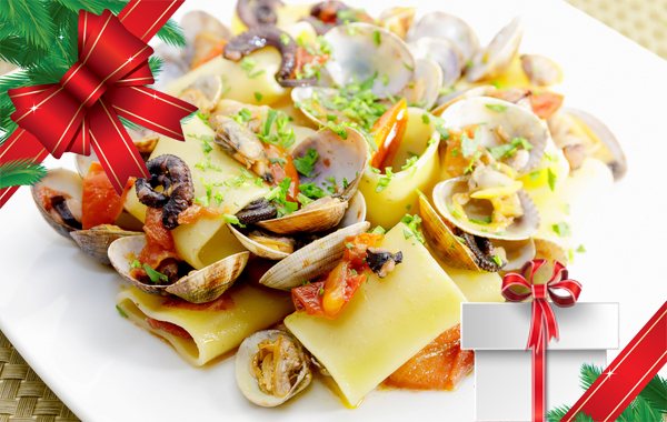Menù di pesce per 2 persone con specialità siciliane "REGALO NATALE" -50% di sconto
