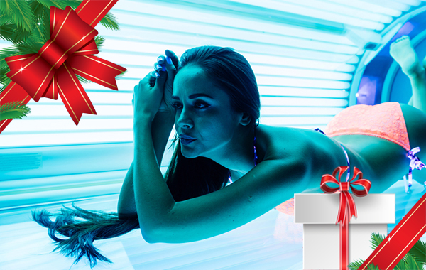 3 sedute abbronzanti su lettino solare "REGALO NATALE" -69% di sconto