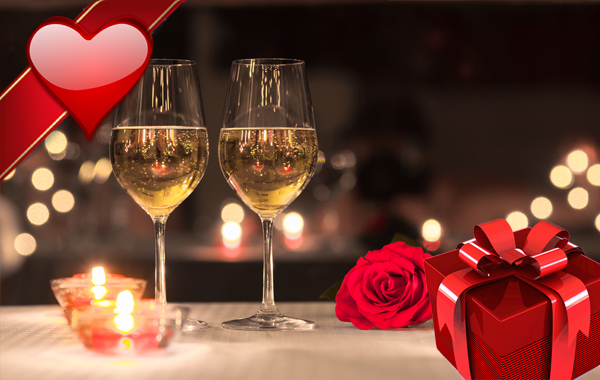 Menu cena a lume di candela per 2 persone “REGALO SAN VALENTINO” -57% di sconto