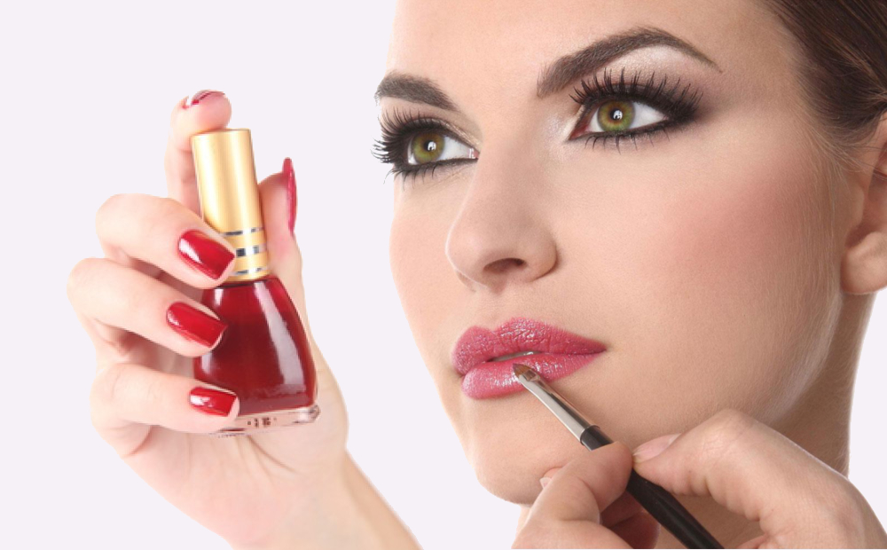 Trucco professionale e manicure smalto -63% di sconto