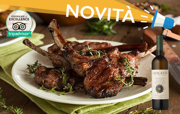 Delizioso menu di coppia con bottiglia di vino Magredi Al Giardinetto - Pizza e Cucina -36% di sconto