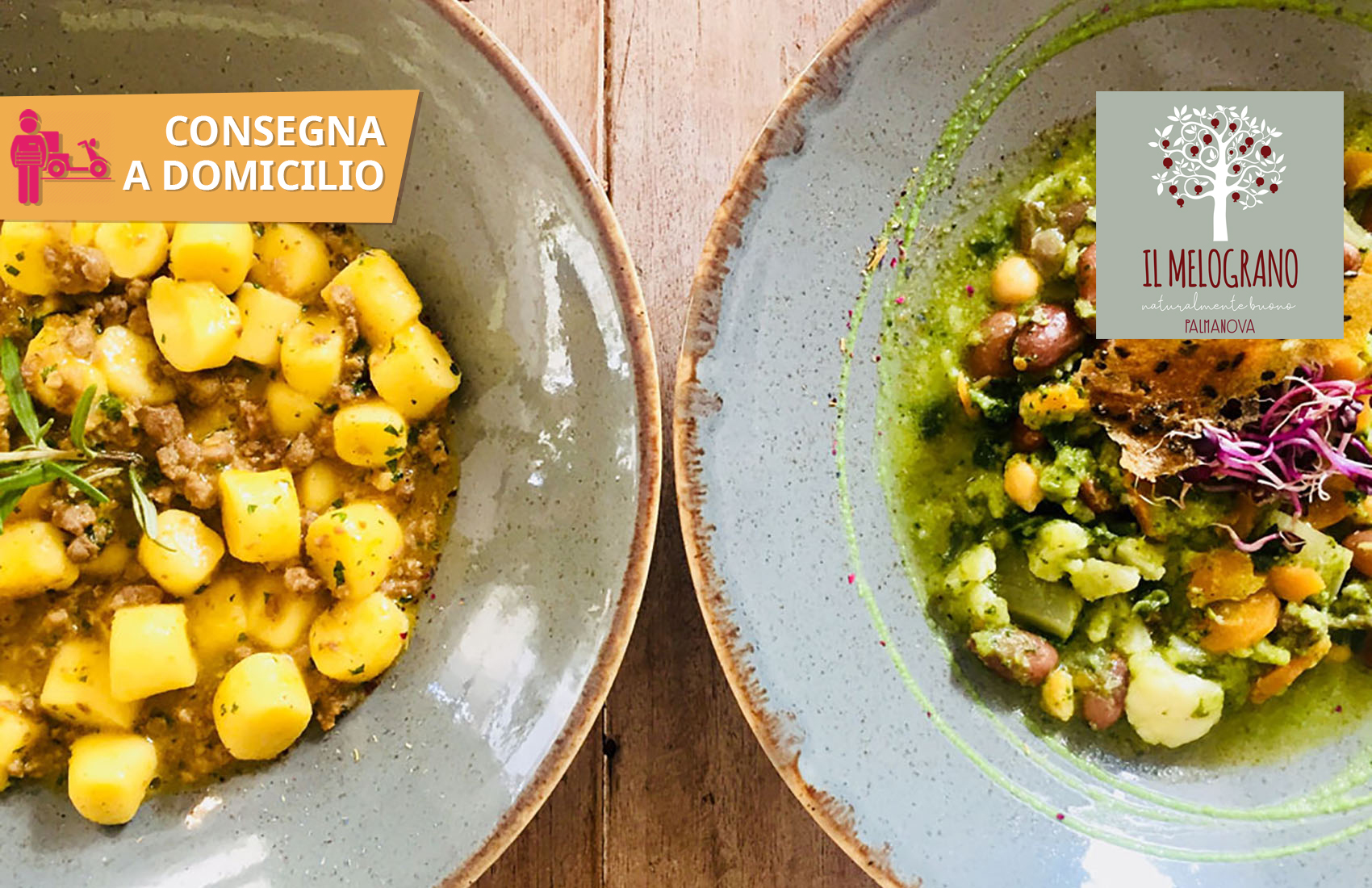 Coupon Primo, Dolce e Bibita a Domicilio - Pizzeria Il Melograno Palmanova