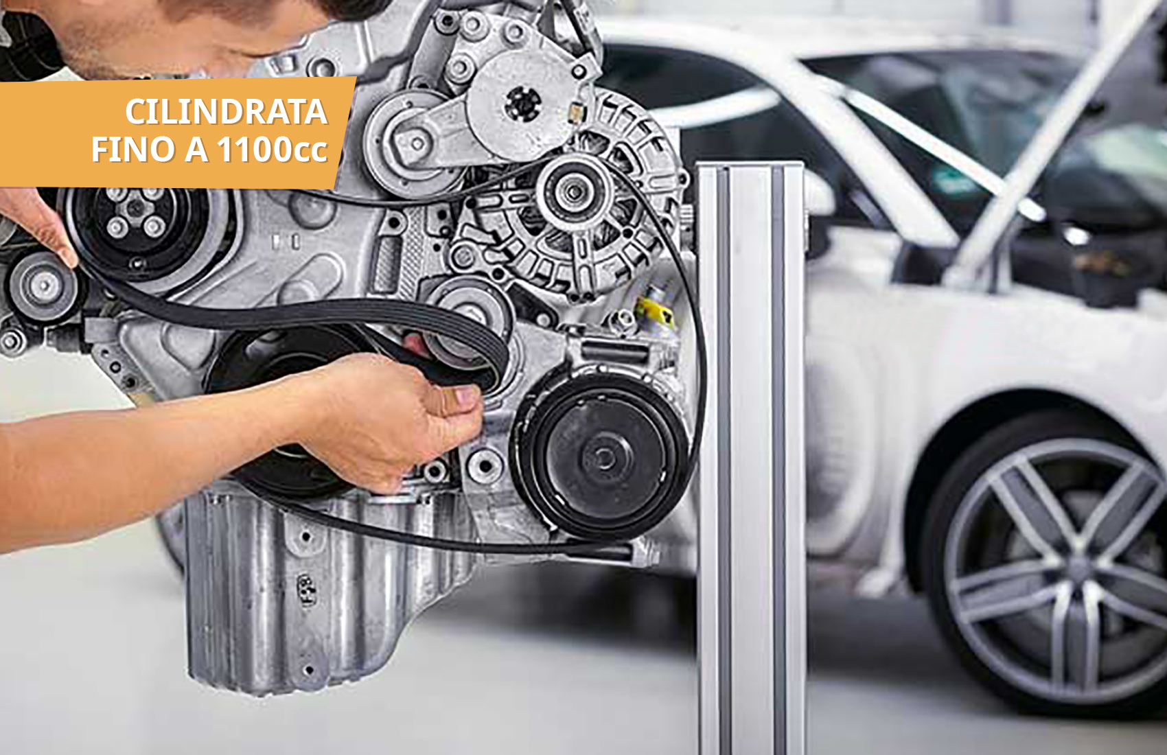 Sostituzione cinghia distribuzione 1100cc da Autotecnica a Tavagnacco -57% di sconto