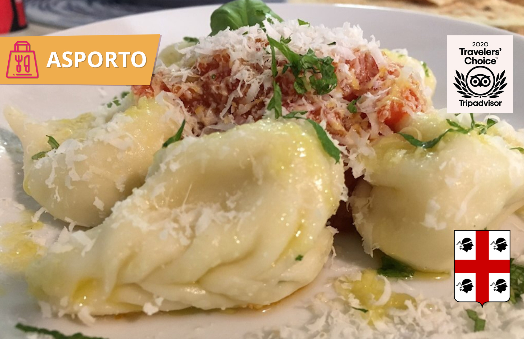 Delizie di Sardegna da asporto: menu completo Ristorante La Nicchia Udine