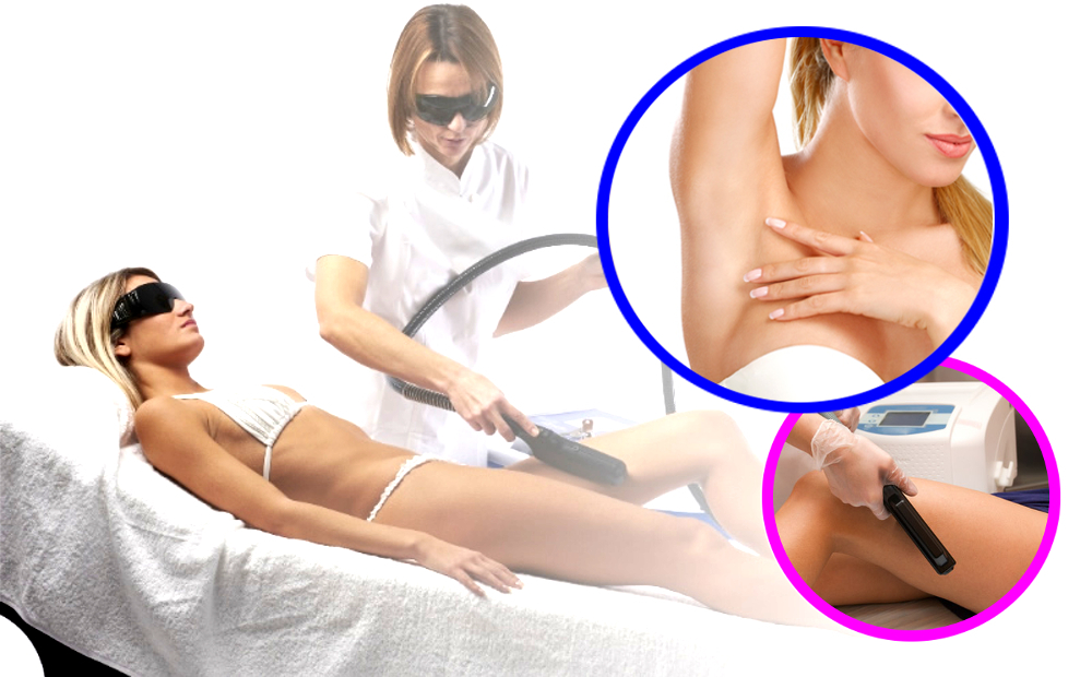 3 epilazioni LASER: aree medie -60% di sconto