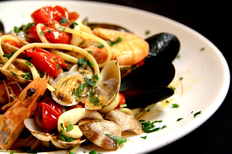 Scialatielli, pesce e calice per 2 persone -50% di sconto