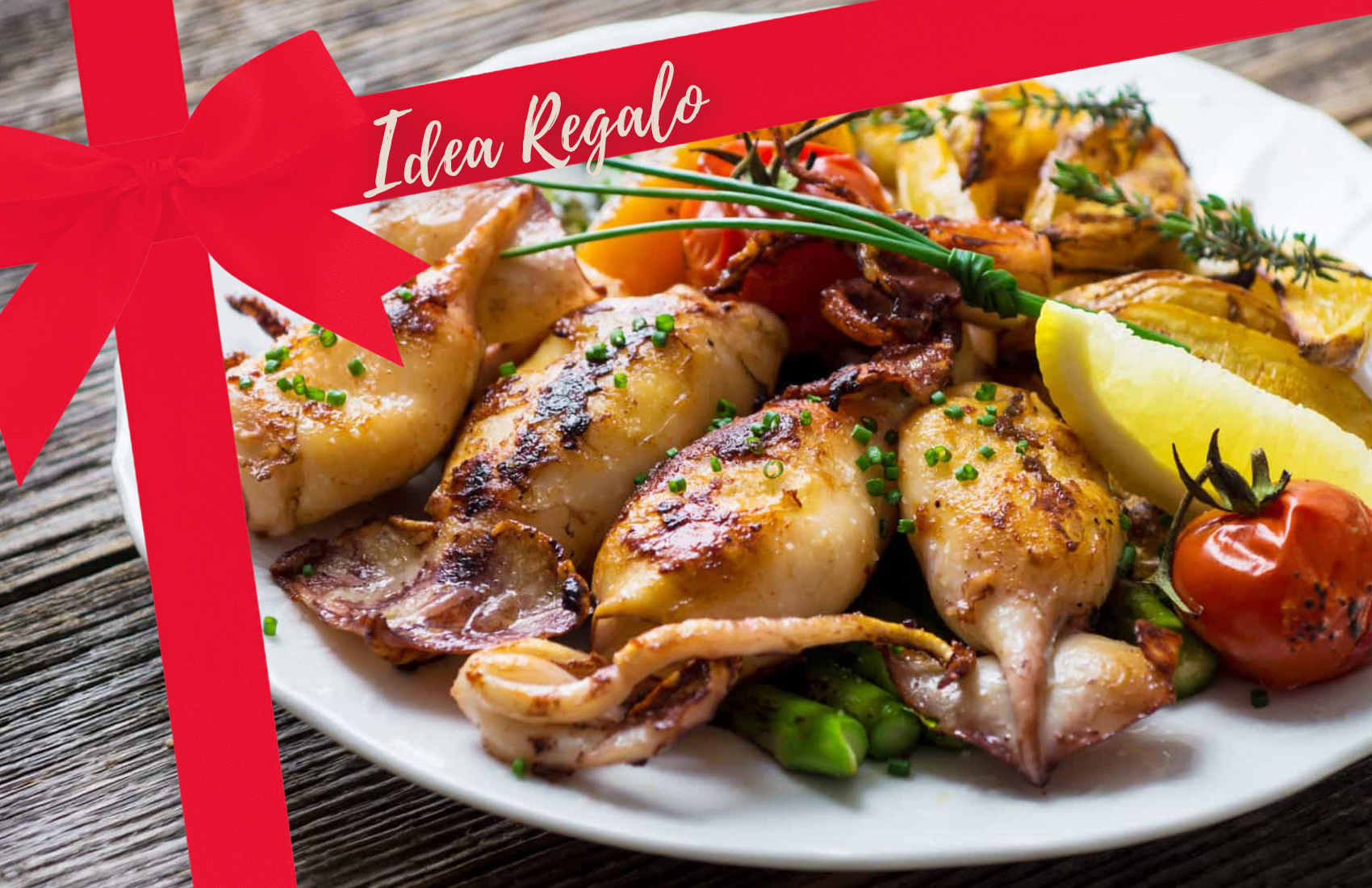 Menu di PESCE per 2 persone "REGALO NATALE" -53% di sconto