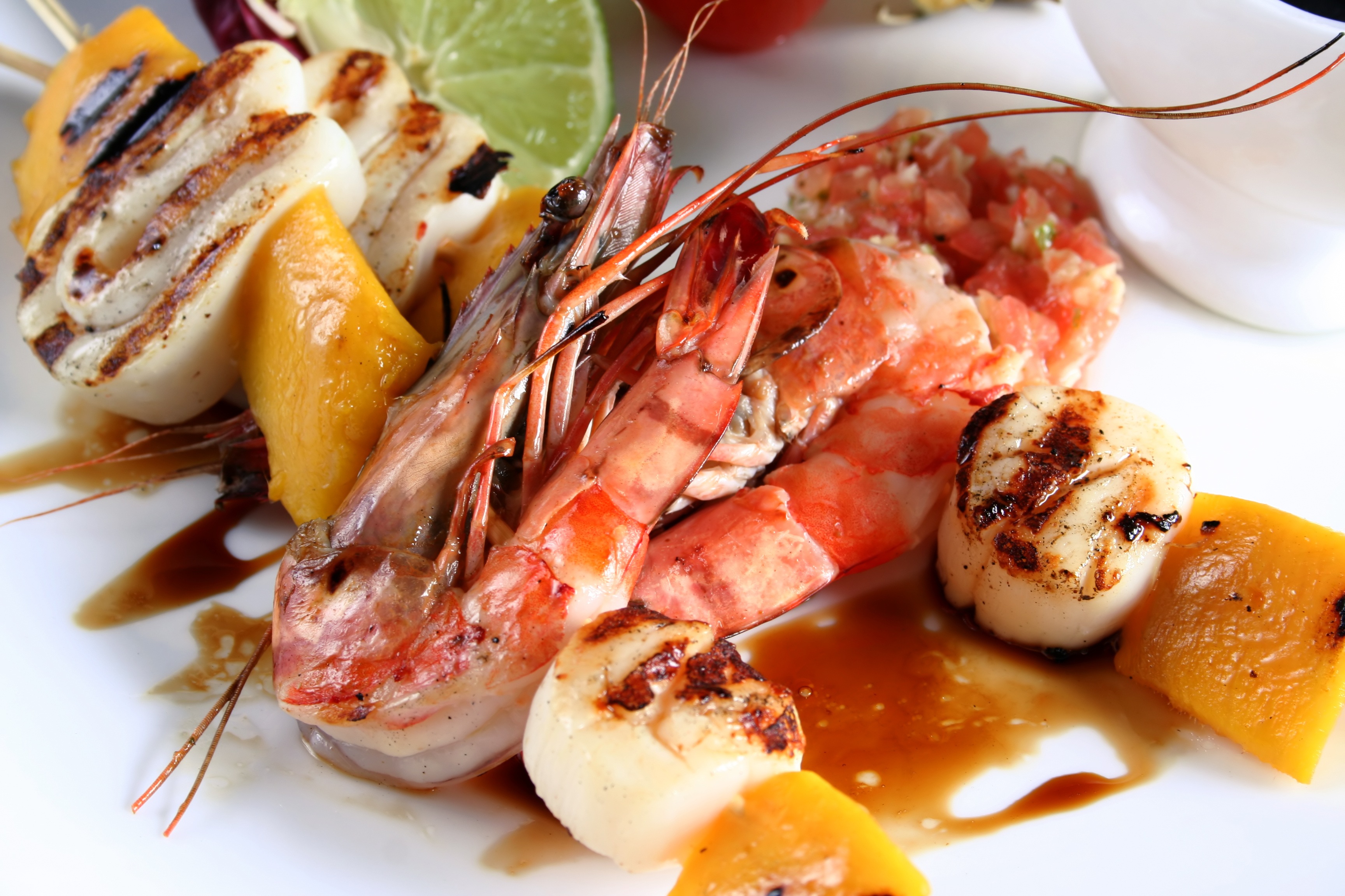 Menu' grigliata pesce per 2 persone -40% di sconto