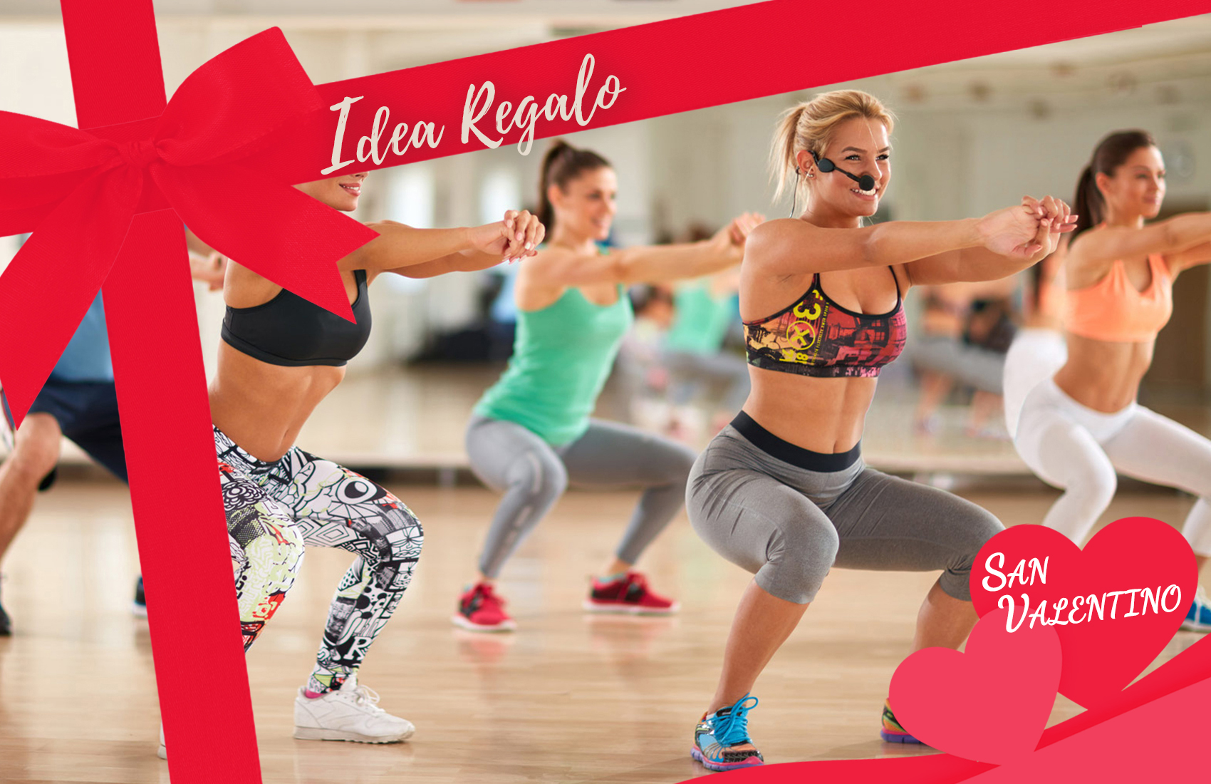 8 Ingressi Corsi Fitness "REGALO SAN VALENTINO" New Life Academy Pagnacco -74% 