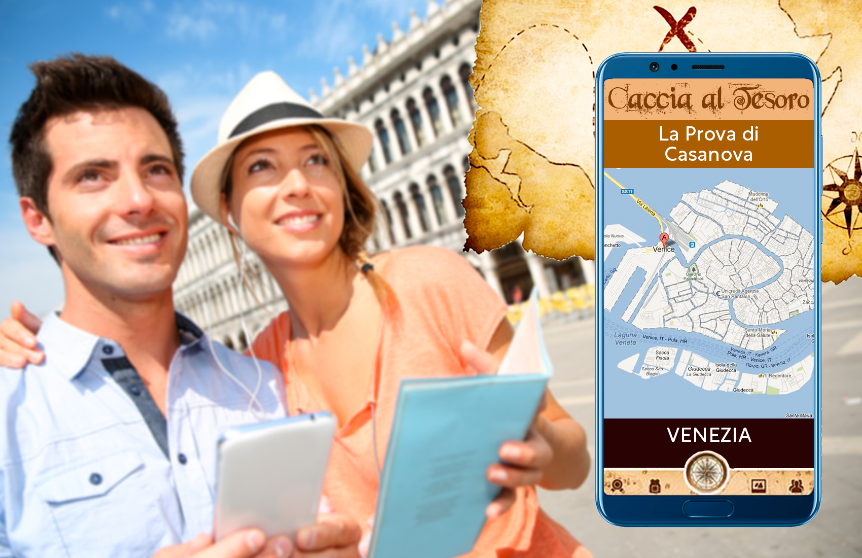 Caccia al Tesoro Venezia fino a 8 Persone -50% di Sconto