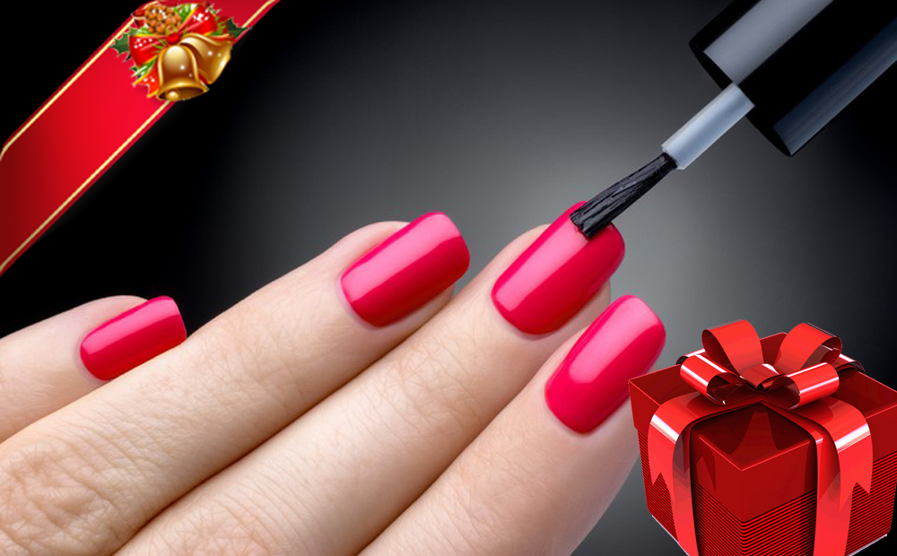 Manicure e smalto semipermanente "REGALO NATALE" -50% di sconto