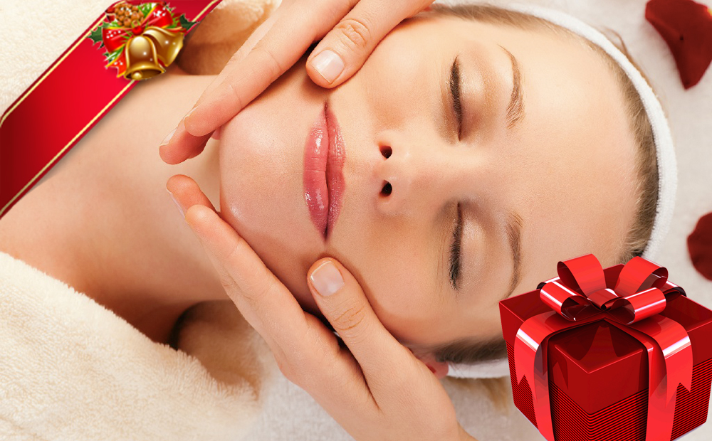 Massaggio viso, collo, decolletè, spalle e mani "REGALO NATALE" -47% di sconto