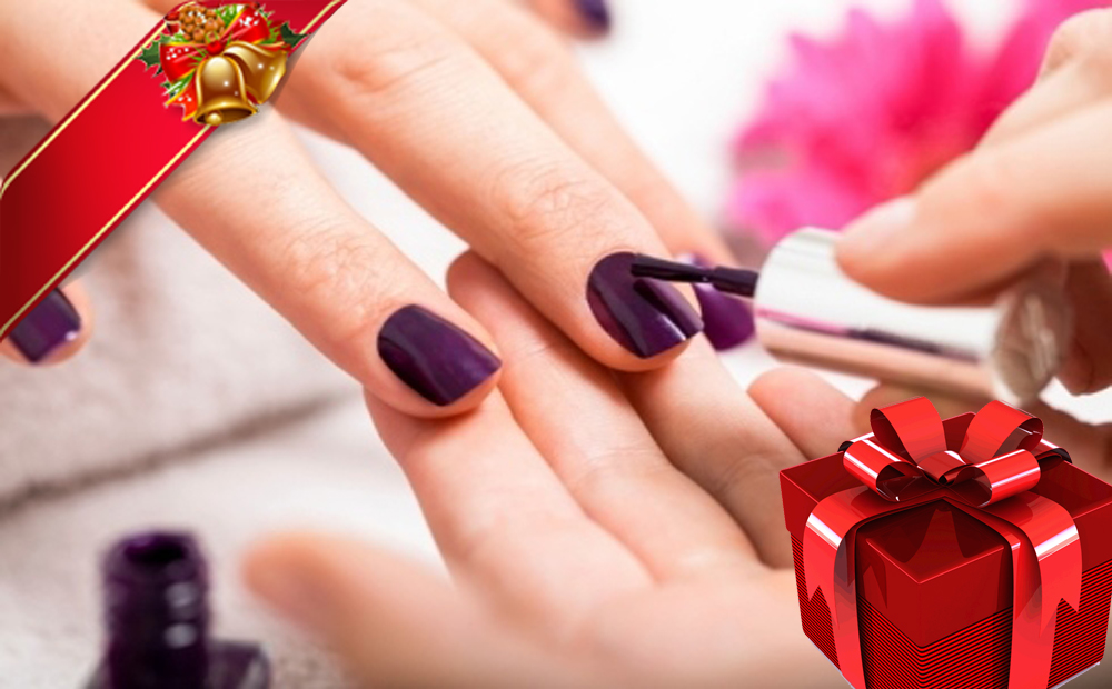 Manicure e smalto semipermanente "REGALO NATALE" -51% di sconto