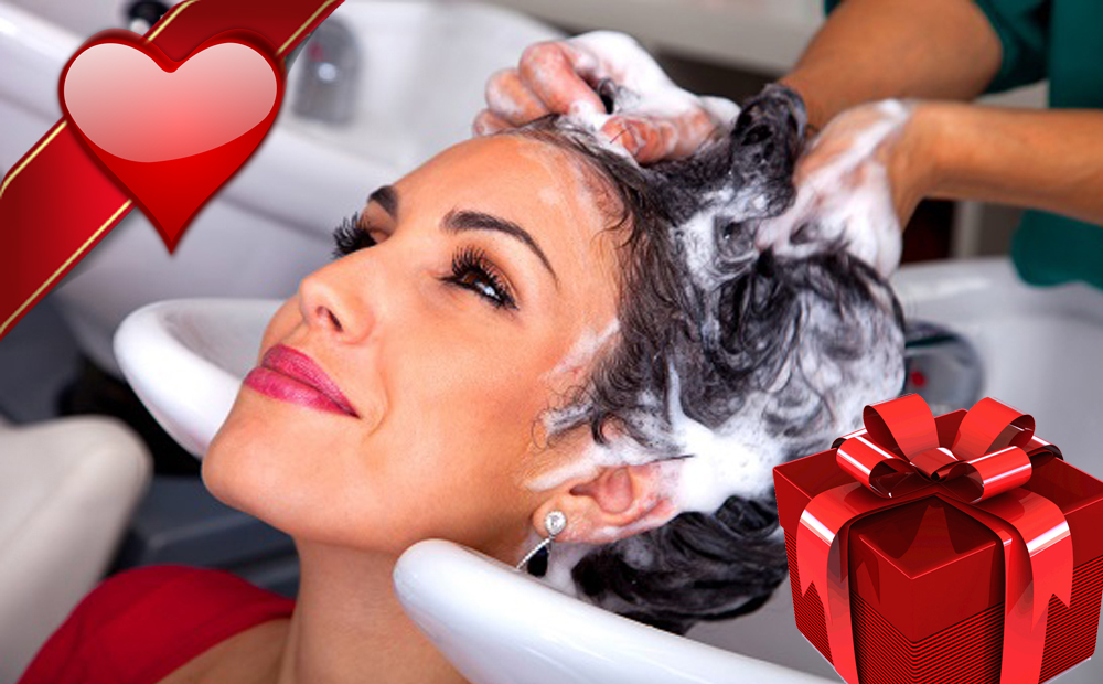 Riparazione capelli MOLECOLA APTIL e piega "REGALO DI SAN VALENTINO" -51% di sconto