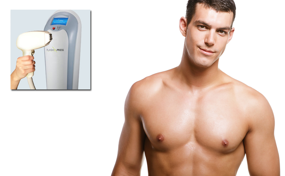 2 Sedute di epilazione laser-diodo su zone medie: UOMO -50% di sconto