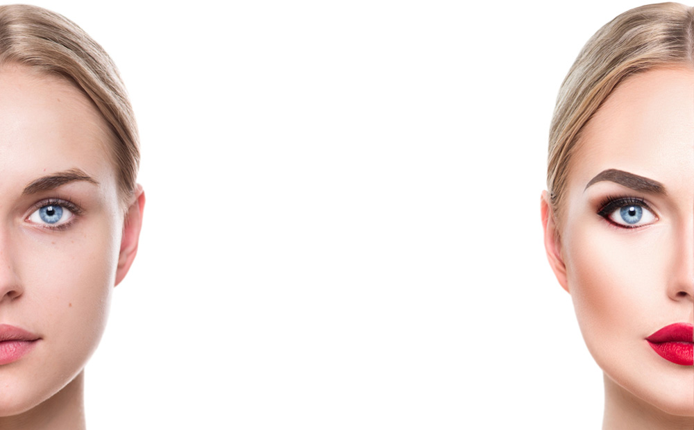 Correzione sopracciglia con studio della fisionomia del viso -58% di sconto