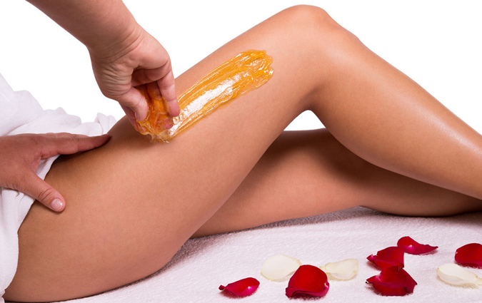 Epilazione con pasta di zucchero naturale SUGARING gambe, inguine e ascelle -50% di sconto