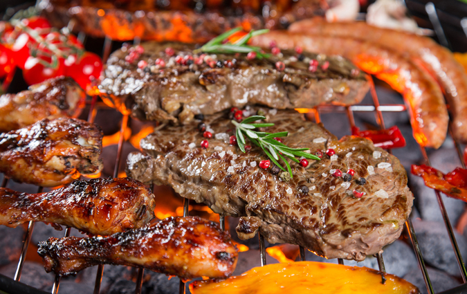 Menu per 2 con trota di S. Daniele, grigliata mista selezionata, contorni, dolce e calice -50% di sconto