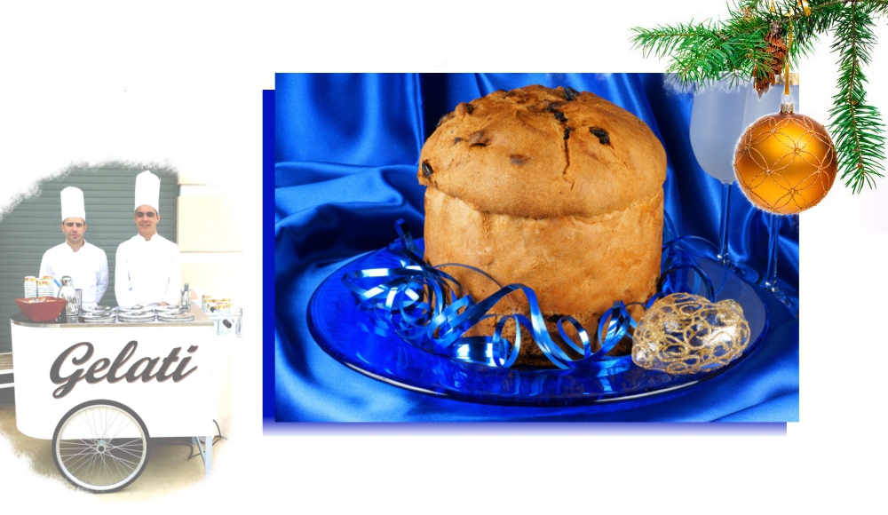 Panettone ripieno di gelato -50% di sconto