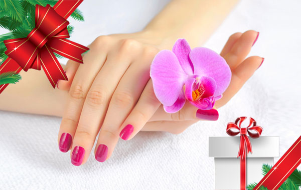 Smalto semipermanente mani "REGALO NATALE" -45% di sconto
