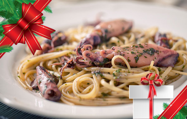 Menu di PESCE per 2 persone "REGALO NATALE" -54% di sconto