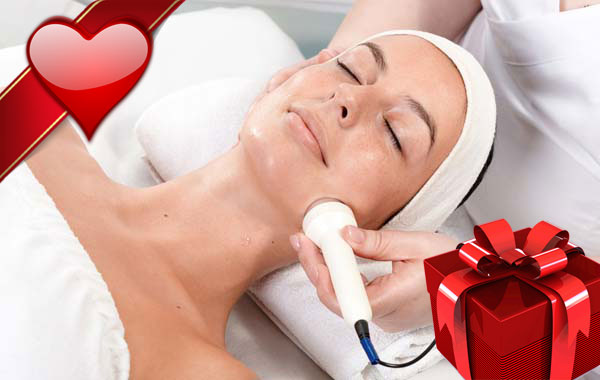 5 sedute Radiofrequenza viso anti-age "REGALO DI SAN VALENTINO" -78% di sconto