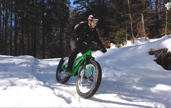 Pedalata di gruppo sulla neve con FAT BIKE a noleggio - Sabato 4 Marzo -50% di sconto