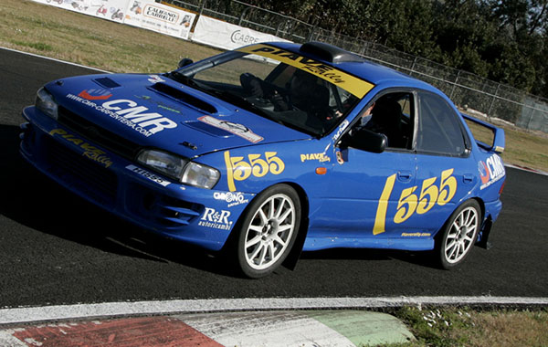 2 giri da pilota di RALLY su SUBARU Impreza 555 da gara -40% di sconto