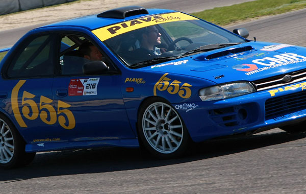3 giri da pilota di RALLY su SUBARU Impreza 555 da gara -29% di sconto