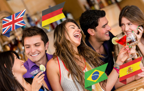 Aperitivo in Inglese, Tedesco, Spagnolo o Portoghese Converse Udine -41%